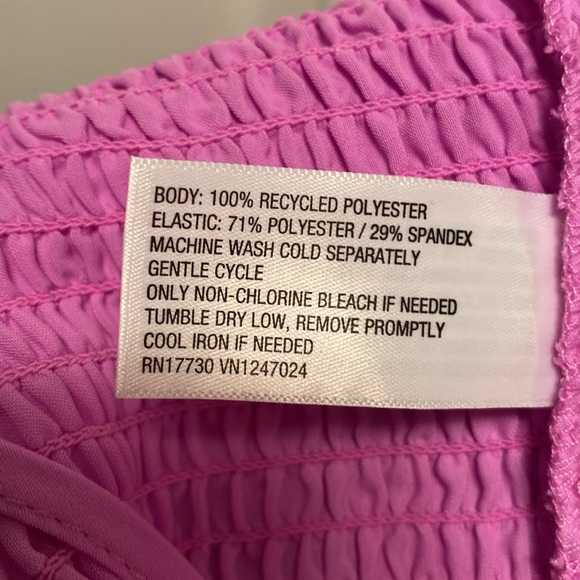 A New Day Purple Smocked Crop Camisole… - Picture 4 of 5